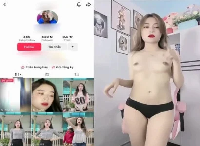 Nện em Tiktoker da trắng ngon cực phẩm